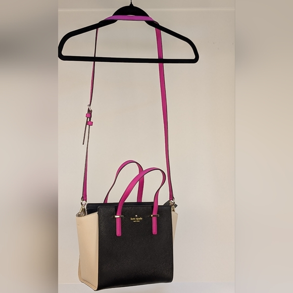 Kate Spade Hayden - Black and Pink Women's Bag - Picture 2 of 4